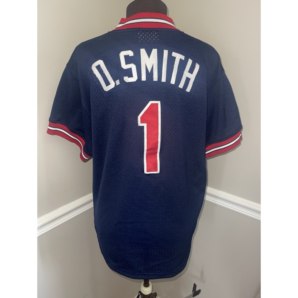 Mitchell & Ness Cooperstown Collection Ozzie Smith Cardinals 1994 Style Jersey L
